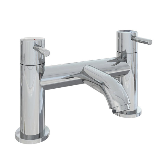 Eastbrook Meriden Bath Filler Tap Curved Spout Chrome | 98.2021