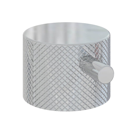 Eastbrook Meriden Full Knurling Valve Handles Round Lever Shower Valves Chrome | 98.2077