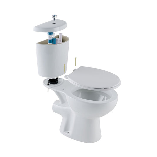 Eastbrook Loire Close Coupled Toilet Bundle White | 99.017