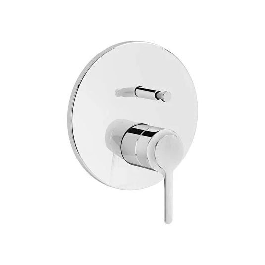VitrA Origin Classic Integrated Bath Mixer Valve - Chrome - A42895 - Envy Bathrooms Ltd