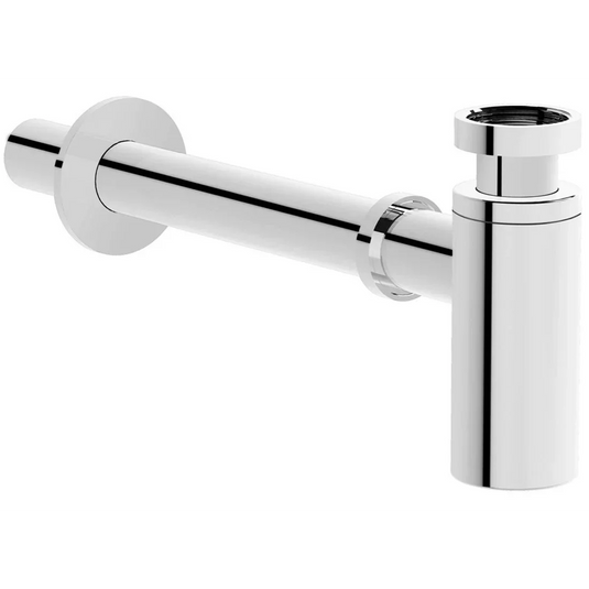 VitrA Universal Bottle Trap - Chrome - A45123 - Envy Bathrooms Ltd