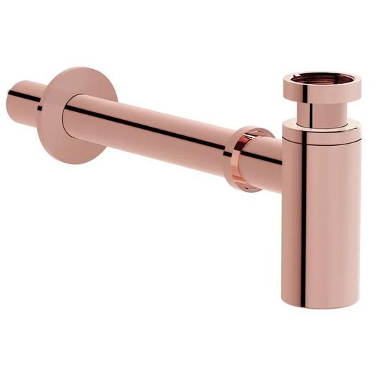 VitrA Universal Bottle Trap - Soft Copper - A4512329 - Envy Bathrooms Ltd