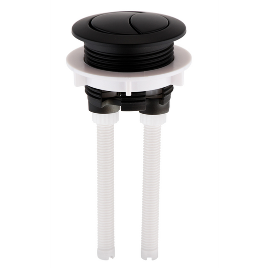 JTP Close Couple Flush Button 38mm Matt Black | CCFB38MB