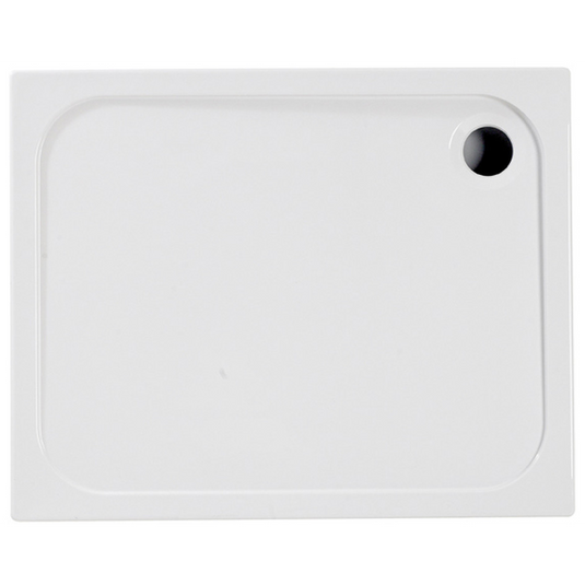 Poppy 45mm Low Profile 1000x800mm Rectangular Tray & Waste - RUBY104326