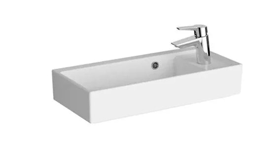 Vitra Arkitekt Wall Hung Basin 600 W x 400mm D - 1 Tap Hole