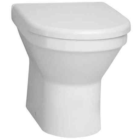 Vitra S50 Back to Wall Toilet Pan - White - Envy Bathrooms Ltd