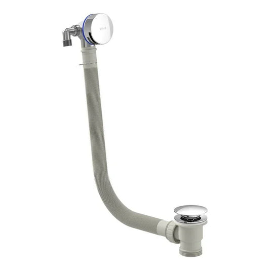 VitrA Round Bath Filler Waste - Chrome - 5704100 - Envy Bathrooms Ltd