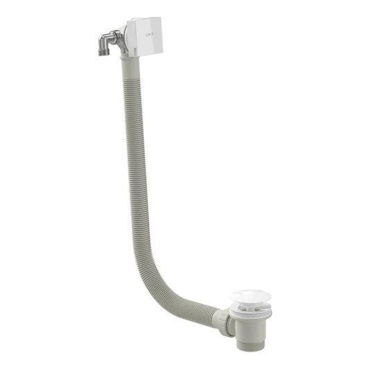 VitrA Square Bath Filler Waste - White - 5704105 - Envy Bathrooms Ltd
