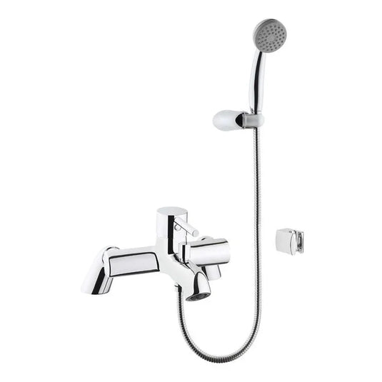VitrA Minimax S Bath/Shower Mixer - Chrome - A42112VUK - Envy Bathrooms Ltd