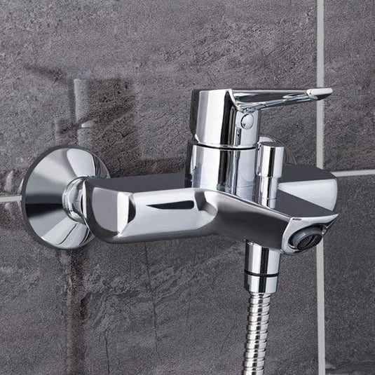 VitrA Solid S Wall Mounted Bath/Shower Mixer - Chrome - A42444EXP - Envy Bathrooms Ltd