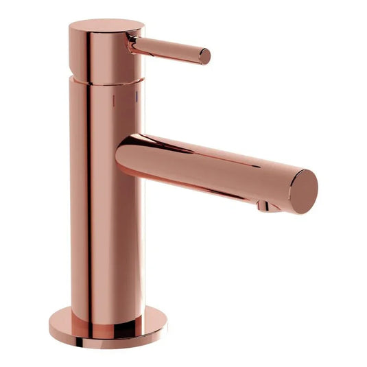 VitrA Origin Compact Basin Mixer - Soft Copper - A4255529VUK - Envy Bathrooms Ltd