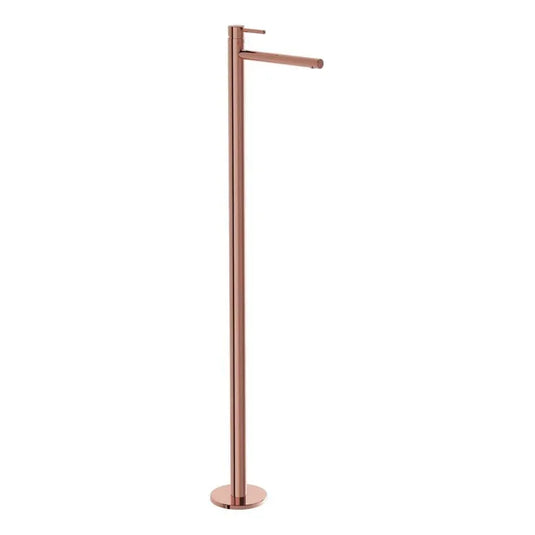 VitrA Origin Floor Standing Basin Mixer - Soft Copper - A4266329 - Envy Bathrooms Ltd