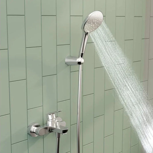 VitrA Flow Soft Wall Mounted Bath/Shower Mixer - Chrome - A42946EXP - Envy Bathrooms Ltd