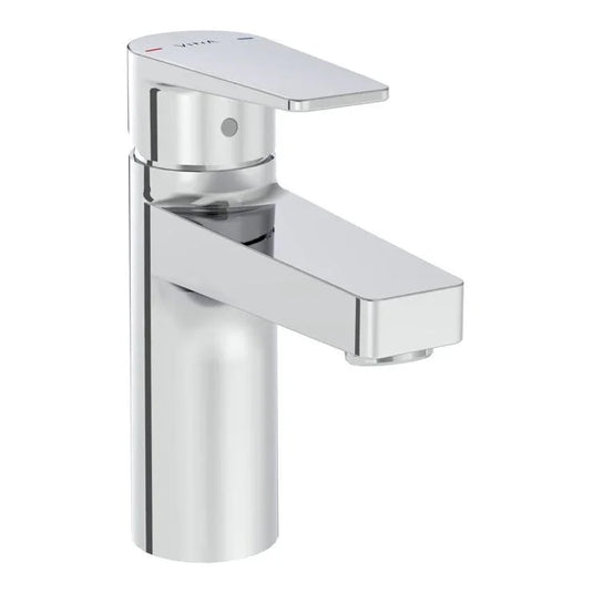 VitrA Flow Square Basin Mixer - Chrome - A43044VUK - Envy Bathrooms Ltd