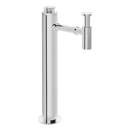 VitrA Complementary Floor Standing Bottle Trap - Chrome - A45160 - Envy Bathrooms Ltd