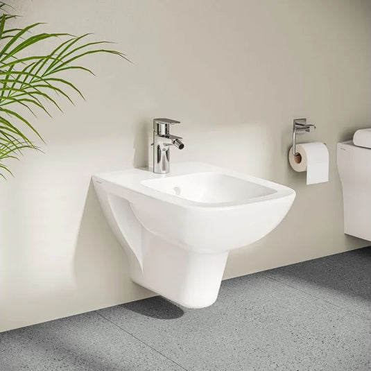 VitrA Flow Soft Bidet Mixer - Chrome - A43054VUK - Envy Bathrooms Ltd