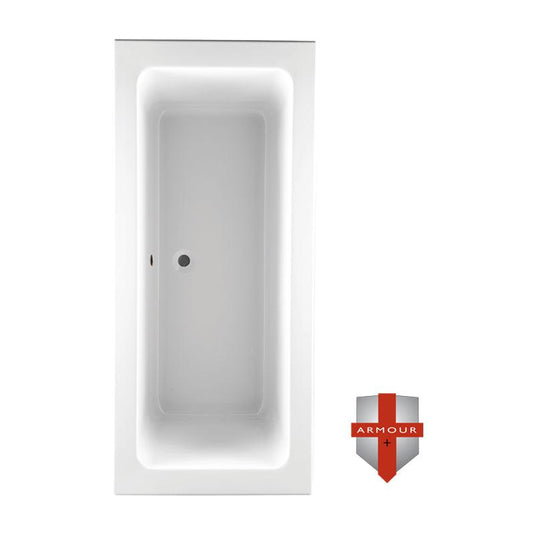 Abacus Series 2 Double-Ended Bath 1800x800 Square A+ c/w LegSet - VEBA-10-1010 - Envy Bathrooms Ltd