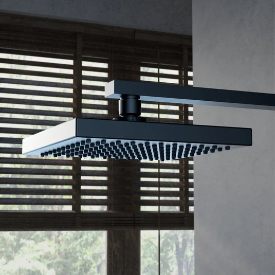 Aqualisa AQ Square Shower Column with Cool Touch for HP/Combi use - Matt Black - AQSQBAR2.MB - Envy Bathrooms Ltd