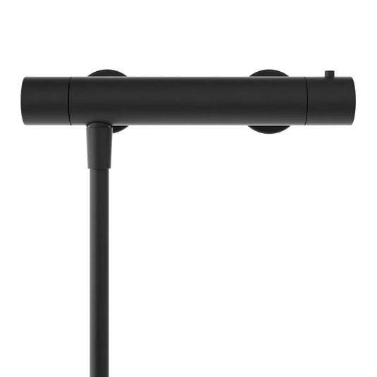 Aqualisa AQ Thermostatic Bar Valve with Cool Touch - Matt Black - AQ75BAR1.MB - Envy Bathrooms Ltd