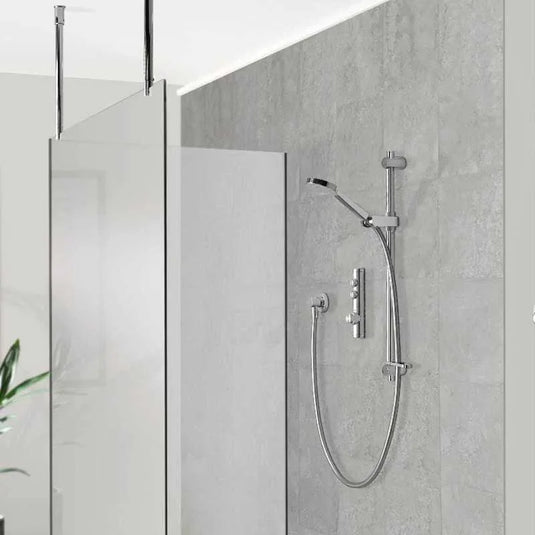 Aqualisa iSystem Smart Shower Concealed with Adjustable Head - Gravity Pumped - Chrome - ISD.A2.BV.23 - Envy Bathrooms Ltd