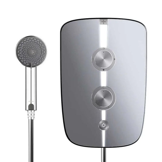 Aqualisa Lumi+ Electric Shower - 10.5kW - Mirrored & Chrome - LMEP10501 - Envy Bathrooms Ltd