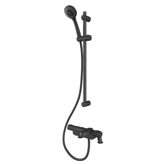 Aqualisa Midas 220 Bar Bath Shower Mixer - Matt Black - MD220BSM.MB - Envy Bathrooms Ltd