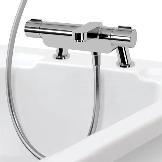 Aqualisa Midas 220 Exposed Bath Shower Mixer - Chrome - MD220BSM - Envy Bathrooms Ltd