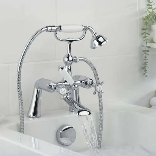 Bristan 1901 Bath Shower Mixer Chrome | N BSM C CD - Envy Bathrooms Ltd