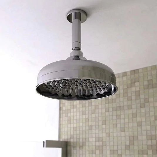 Bristan 200mm Traditional Round Fixed Shower Head Chrome | FH TDRD02 C - Envy Bathrooms Ltd