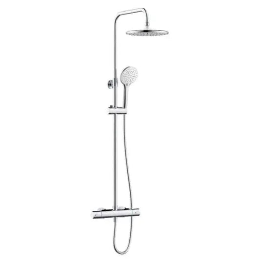 Bristan Buzz Bar Mixer Shower with Rigid Riser Chrome | BUZ2 SHXDIVCTFF C - Envy Bathrooms Ltd