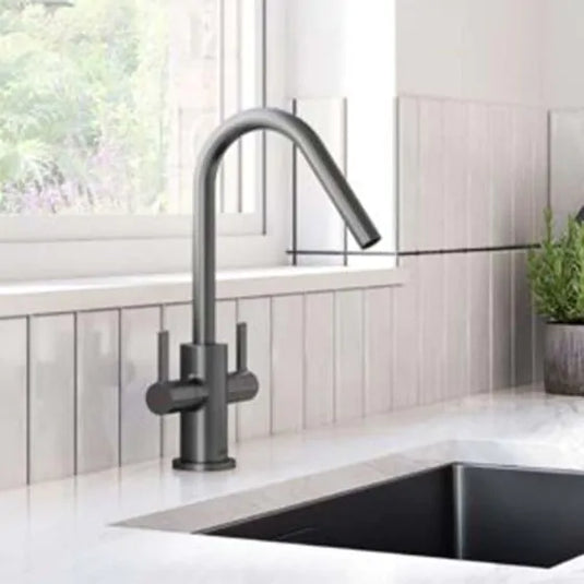 Bristan Cashew Easyfit Monobloc Kitchen Mixer Gun Metal | CSH EFSNK GM - Envy Bathrooms Ltd