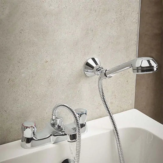 Bristan Club Luxury Bath Shower Mixer Chrome | VAC LBSM C MT - Envy Bathrooms Ltd
