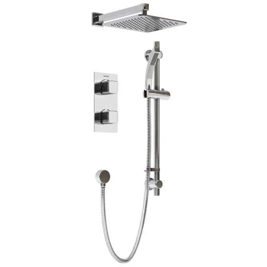 Bristan Cobalt Concealed Mixer Shower Kit Chrome | COBALT SHWR PK - Envy Bathrooms Ltd