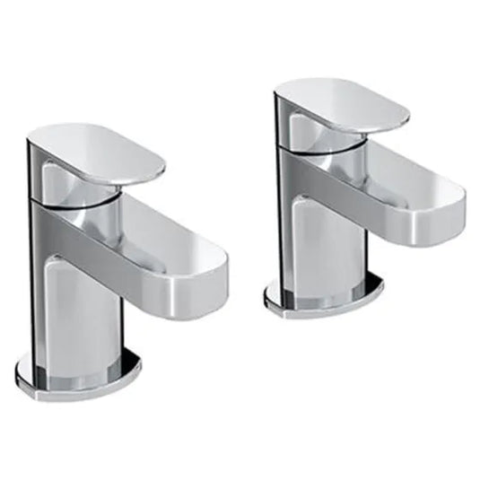 Bristan Frenzy Bath Pillar Taps Chrome | FRZ 3/4 C - Envy Bathrooms Ltd