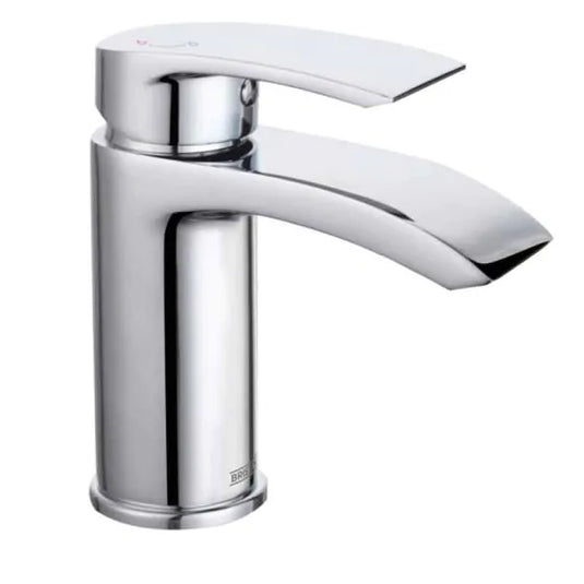 Bristan Glide Eco Start Basin Mixer with Clicker Waste Chrome | GLD2 ES BAS C - Envy Bathrooms Ltd