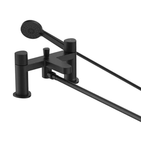 Bristan Liso Bath Shower Mixer Black | LIS BSM BLK - Envy Bathrooms Ltd