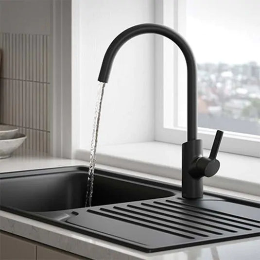 Bristan Maple Easyfit Monobloc Kitchen Mixer Black | MPL EFSNK BLK - Envy Bathrooms Ltd