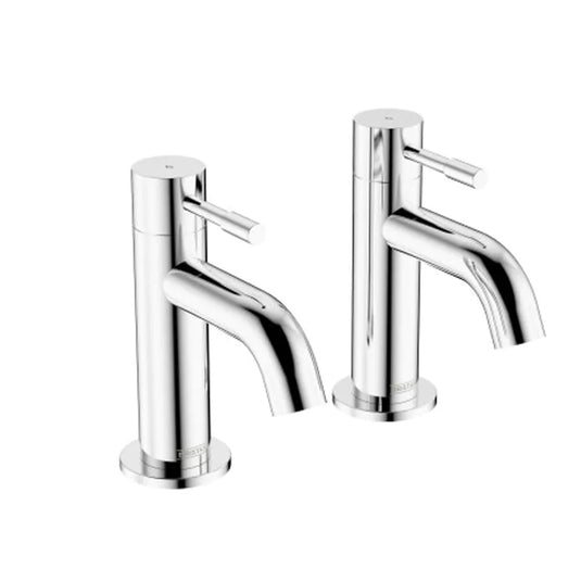 Bristan Mila Bath Pillar Taps Chrome | MI 3/4 C - Envy Bathrooms Ltd