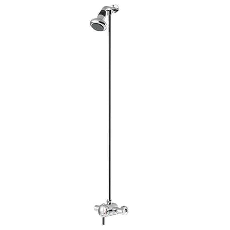 Bristan Opac Thermostatic Exposed Mini Shower Valve with Rigid Riser Kit | MINI2 TS1203 RR C - Envy Bathrooms Ltd