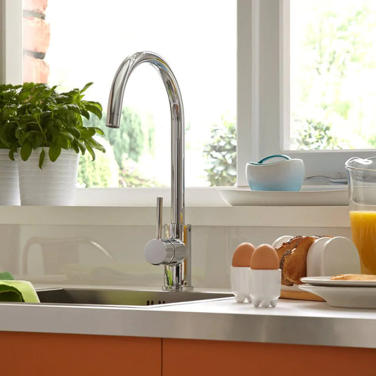 Bristan Pistachio Easyfit Monobloc Kitchen Mixer Chrome | PST EFSNK C - Envy Bathrooms Ltd