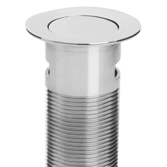 Bristan Round Slotted Push Button Click Clack Waste Chrome | W BASIN10 C - Envy Bathrooms Ltd