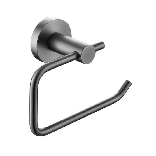 Bristan Round Toilet Roll Holder Gun Metal Grey | RD ROLL GM - Envy Bathrooms Ltd
