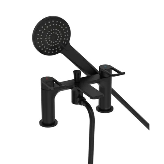 Bristan Saffron Bath Shower Mixer Black | SAF BSM BLK - Envy Bathrooms Ltd