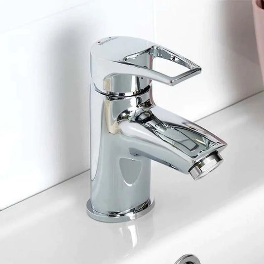 Bristan Smile Basin Mixer with Clicker Waste Chrome | SM BAS C - Envy Bathrooms Ltd