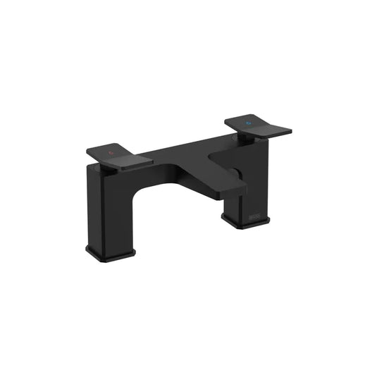 Bristan Tangram Bath Mixer Black | TAN BF BLK - Envy Bathrooms Ltd