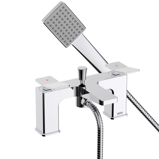 Bristan Tangram Bath Shower Mixer Chrome | TAN BSM C - Envy Bathrooms Ltd