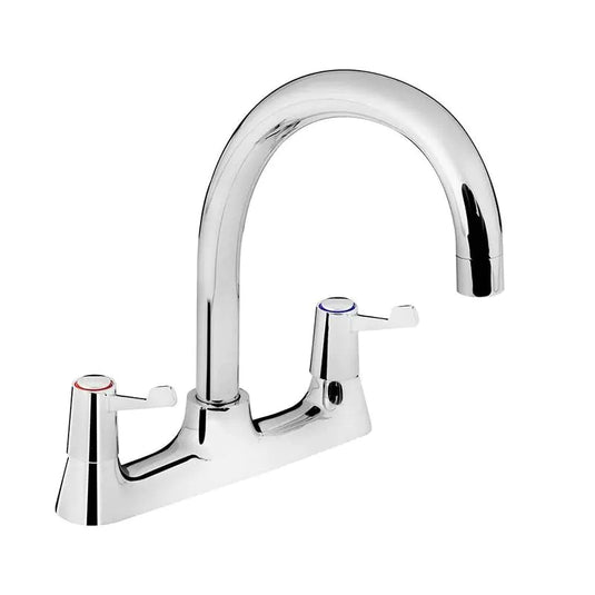 Bristan Value Lever Kitchen Mixer Chrome | VAL2 DSM C CD - Envy Bathrooms Ltd