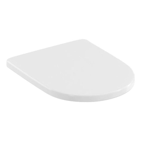 Britton Curve 2 Soft Close Toilet Seat - Gloss White - Envy Bathrooms Ltd