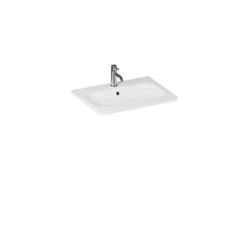 Britton Camberwell 600mm Basin - 1TH - White - Envy Bathrooms Ltd