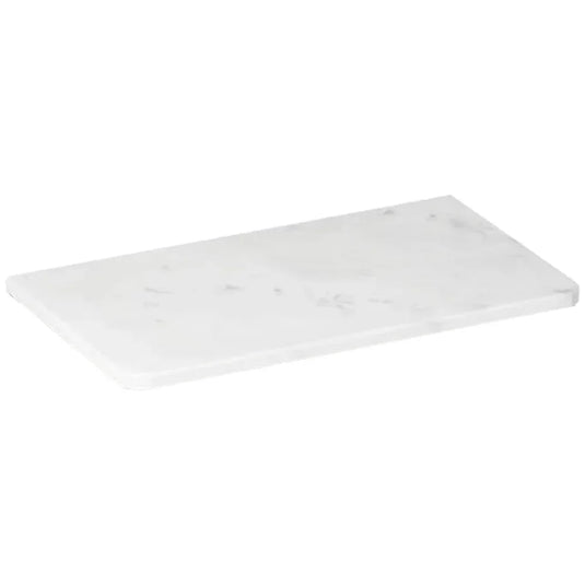 Britton Camberwell Worktop 805mm x 460mm - Carrara Marble - Envy Bathrooms Ltd
